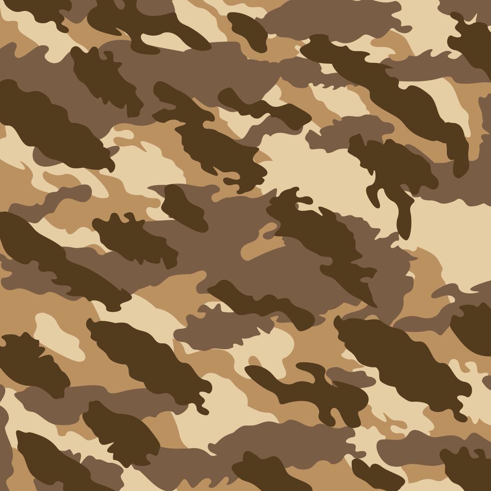 woestijn zand soldaat stealth slagveld bruin camouflage streeppatroon militaire achtergrond geschikt voor print doek en verpakking vector