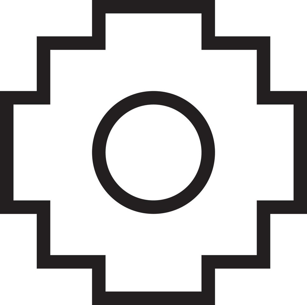 chakana inka symbool vector
