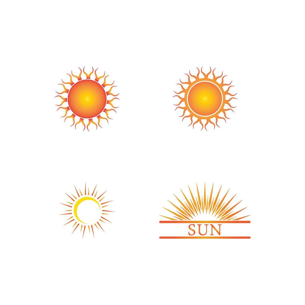 zon vector illustratie pictogram logo