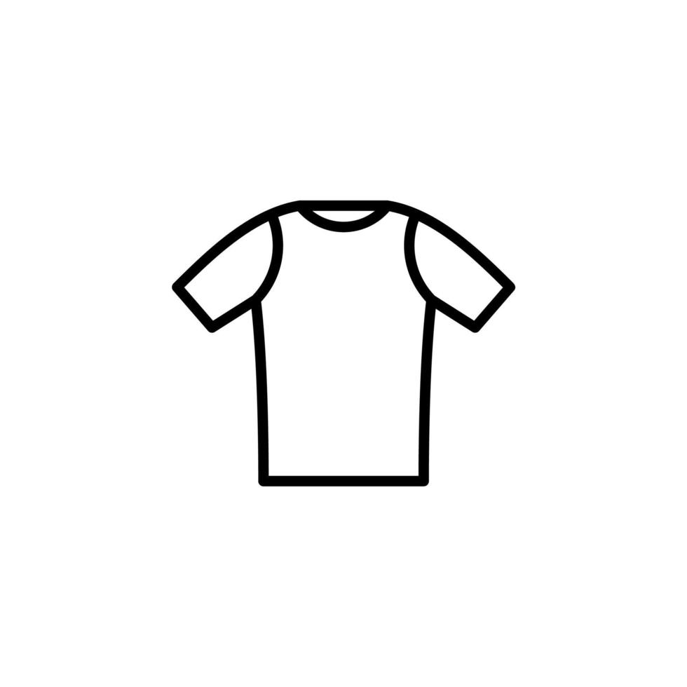 shirt, mode, polo lijn pictogram, vector, illustratie, logo sjabloon. geschikt voor vele doeleinden. vector