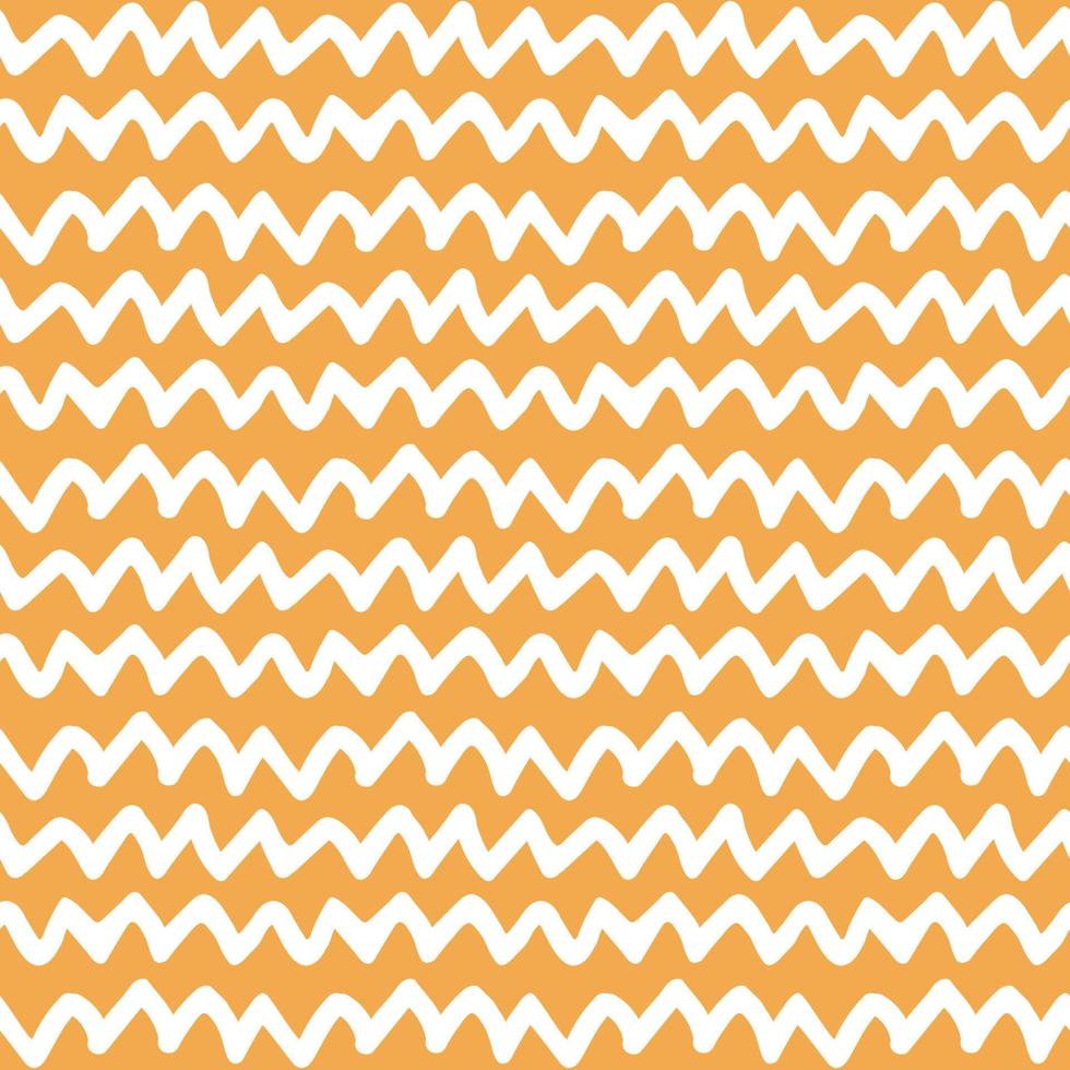 zigzag abstract naadloos patroon in gele en witte kleuren. vector geometrische illustratie, kan worden gebruikt als grens