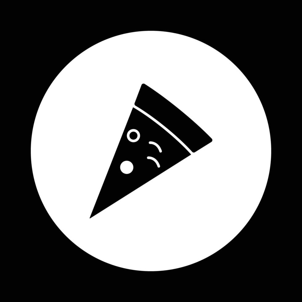 pizza icoon. ontwerpsjabloon vector