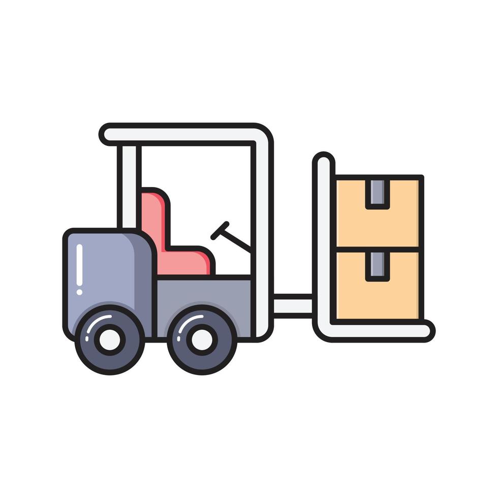 loader vectorillustratie op een transparante achtergrond. premium kwaliteit symbolen. vector lijn egale kleur pictogram voor concept en grafisch ontwerp.