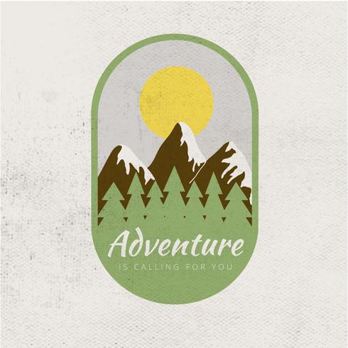 Outdoor Adventure-logo vector