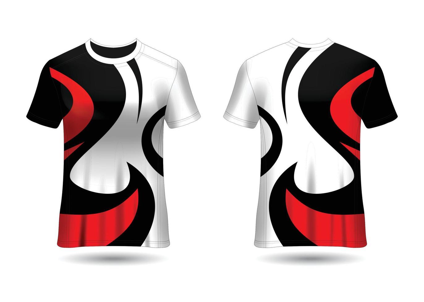 sport race jersey vector ontwerpsjabloon