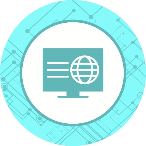 Webpagina Icon Design vector