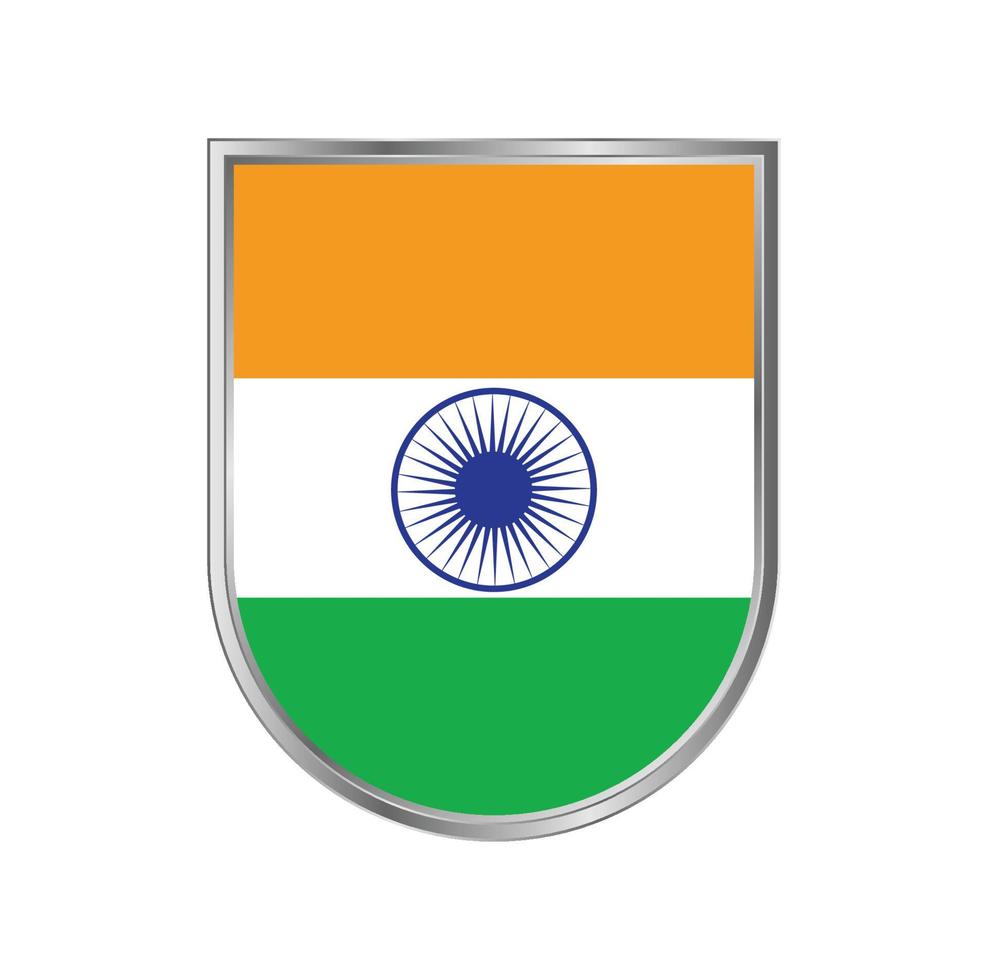 vlag van niger met zilveren frame vectorontwerp vector