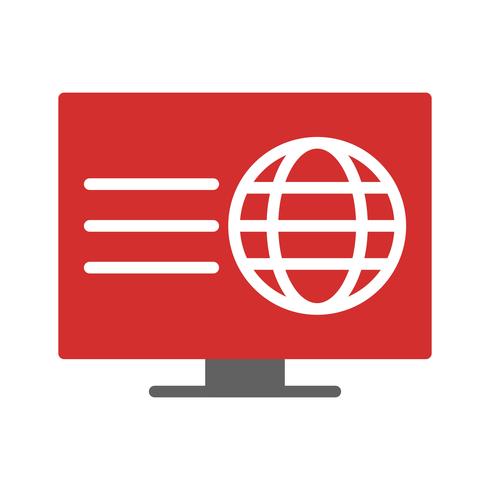 Webpagina Icon Design vector