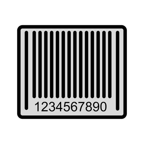 Barcode pictogram ontwerp vector