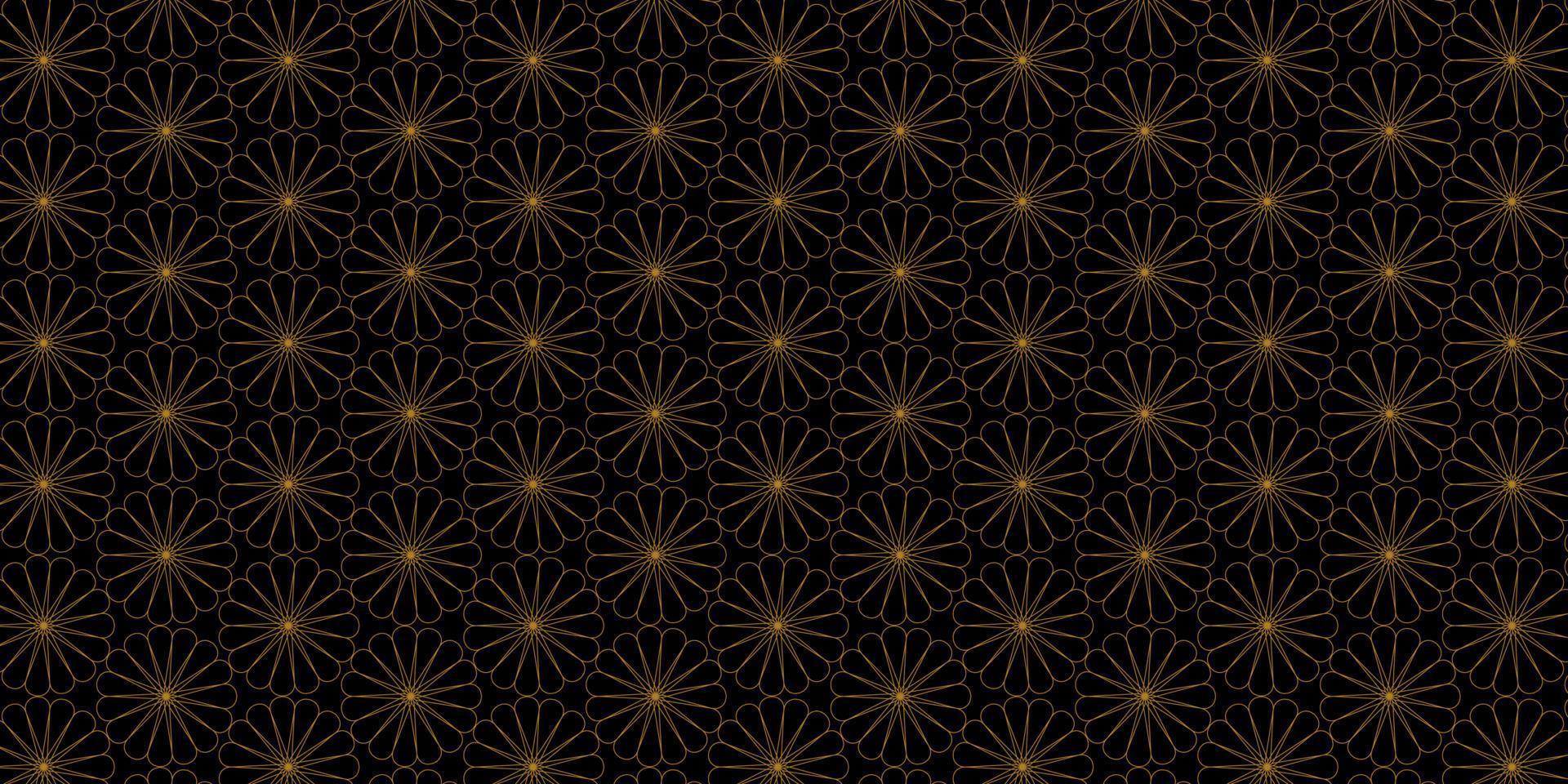 bloemenpatroon naadloos met geometrisch ontwerp vector