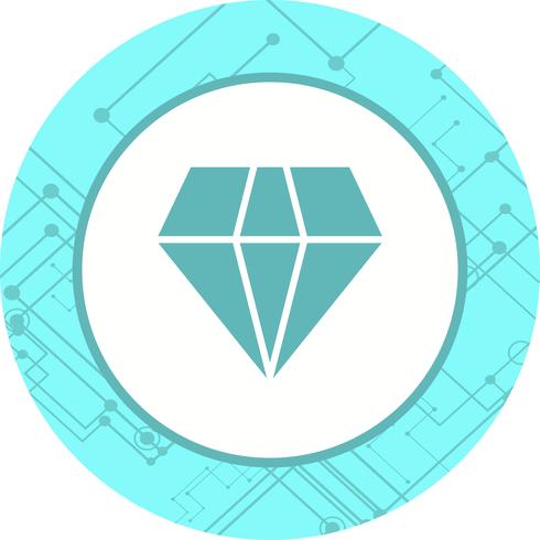 diamant pictogram ontwerp vector