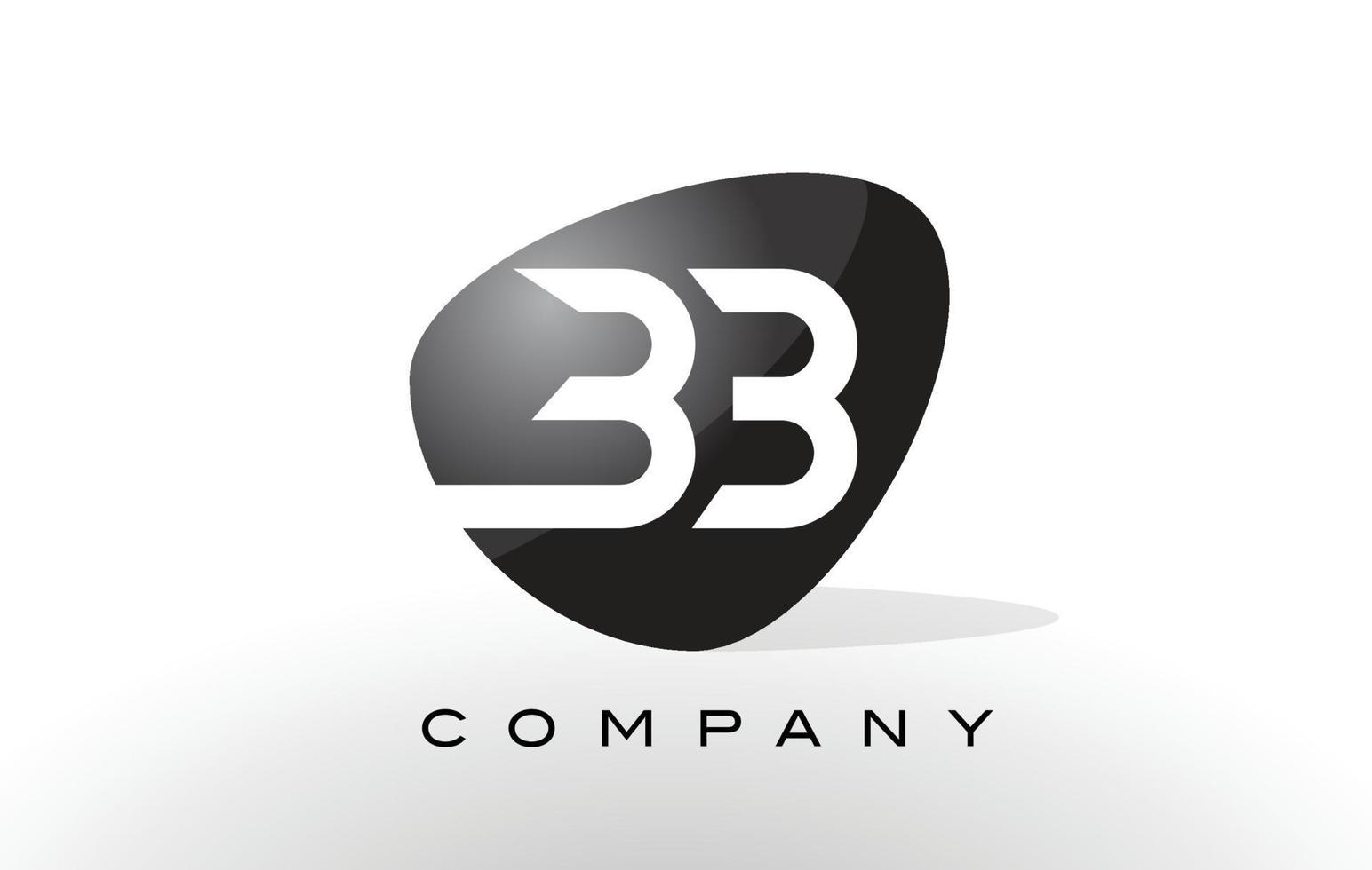 bb-logo. brief ontwerp vector. vector