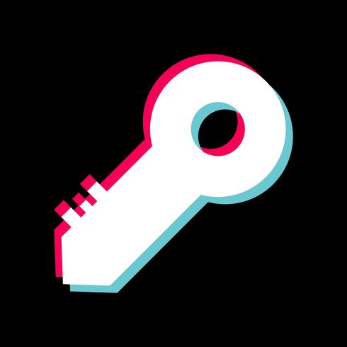 Key Icon Design vector