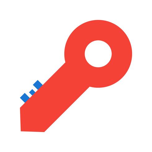 Key Icon Design vector