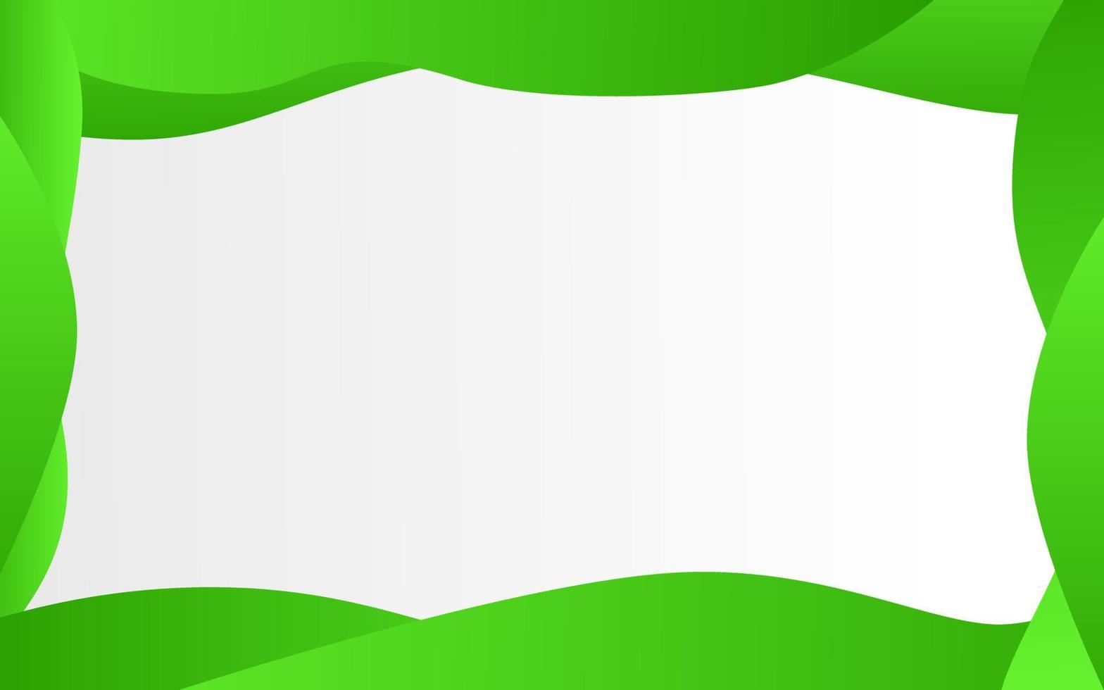 abstracte stijl achtergrondontwerp in groene en witte kleur. ontwerp voor zakelijk behang. ontwerp voor voorbladsjabloon. vector