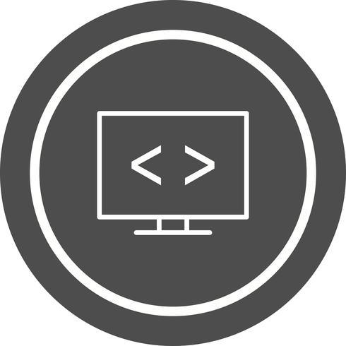 Code optimalisatie Icon Design vector