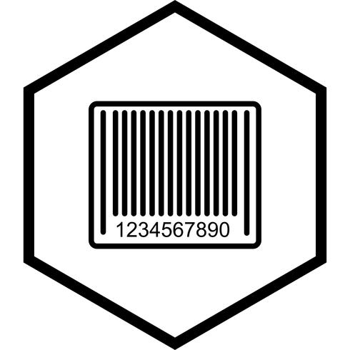 Barcode pictogram ontwerp vector