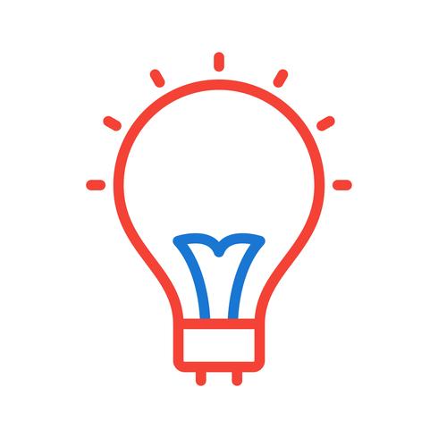 Bulb pictogram ontwerp vector
