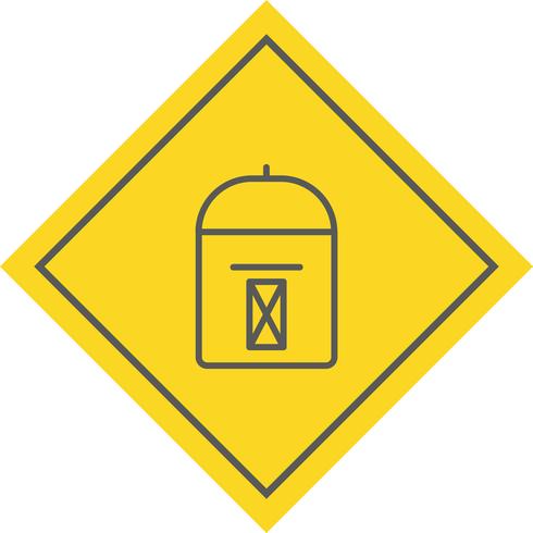 postbus pictogram ontwerp vector