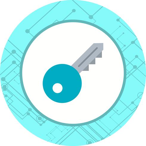 Key Icon Design vector