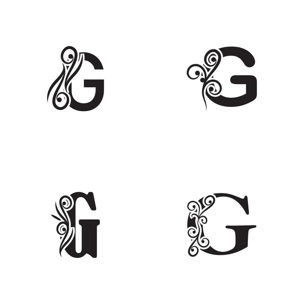 letter g logo pictogram ontwerpsjabloon elementen voor uw toepassing of bedrijfsidentiteit vector