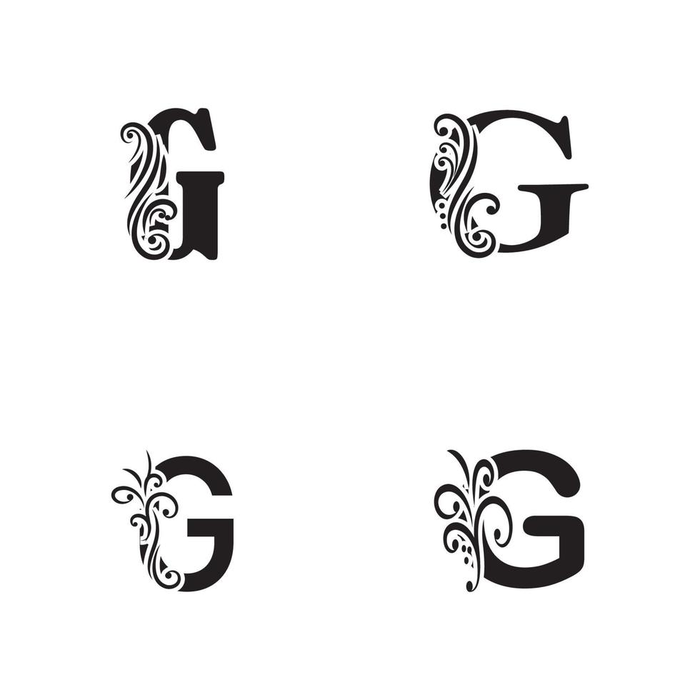 letter g logo pictogram ontwerpsjabloon elementen voor uw toepassing of bedrijfsidentiteit vector