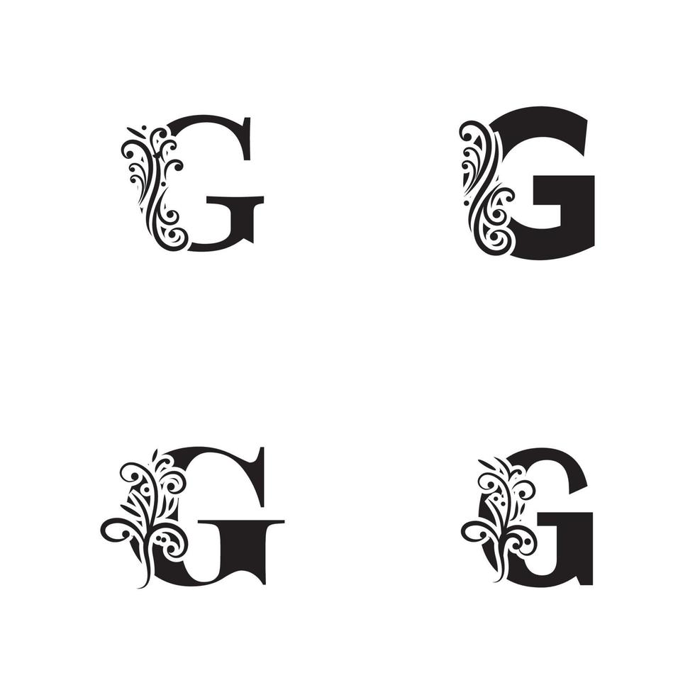 letter g logo pictogram ontwerpsjabloon elementen voor uw toepassing of bedrijfsidentiteit vector