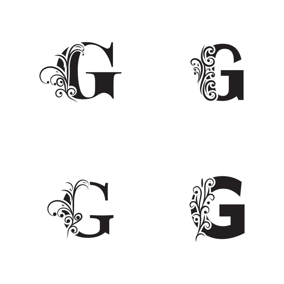 letter g logo pictogram ontwerpsjabloon elementen voor uw toepassing of bedrijfsidentiteit vector