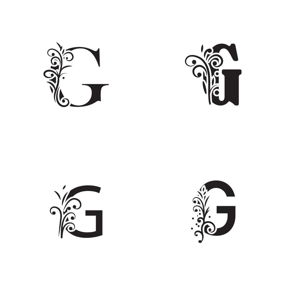 letter g logo pictogram ontwerpsjabloon elementen voor uw toepassing of bedrijfsidentiteit vector