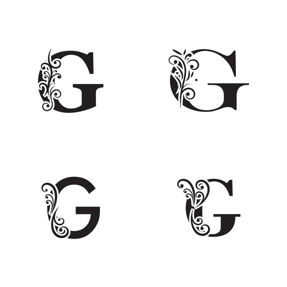 letter g logo pictogram ontwerpsjabloon elementen voor uw toepassing of bedrijfsidentiteit vector