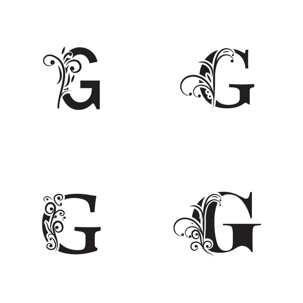 letter g logo pictogram ontwerpsjabloon elementen voor uw toepassing of bedrijfsidentiteit vector