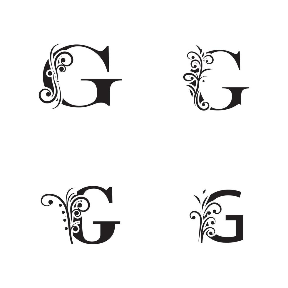 letter g logo pictogram ontwerpsjabloon elementen voor uw toepassing of bedrijfsidentiteit vector