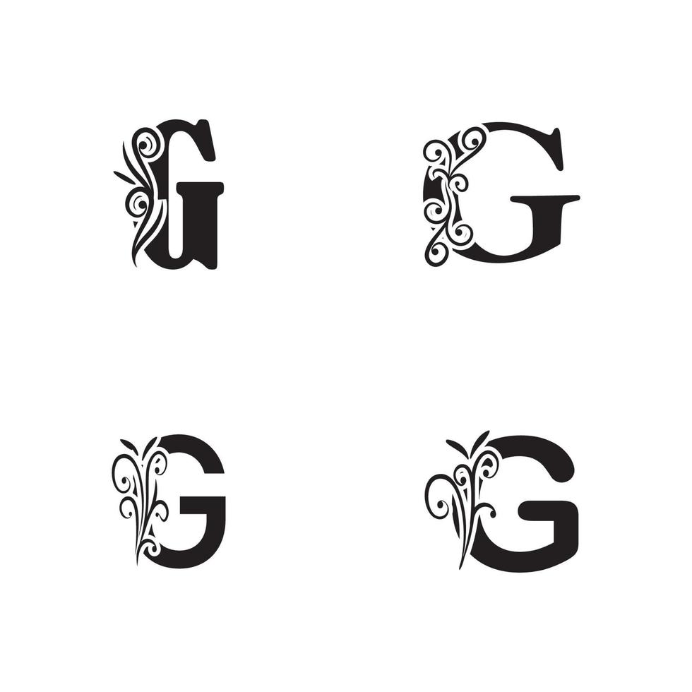 letter g logo pictogram ontwerpsjabloon elementen voor uw toepassing of bedrijfsidentiteit vector