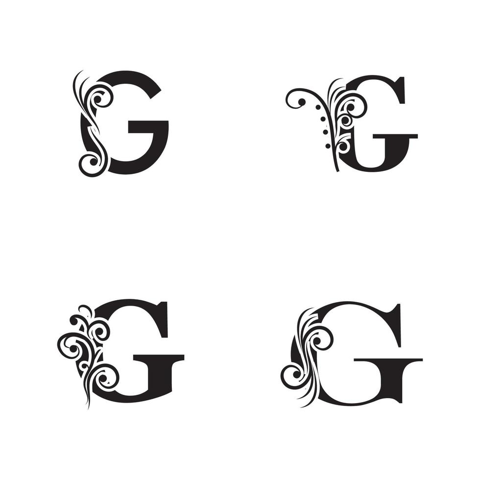 letter g logo pictogram ontwerpsjabloon elementen voor uw toepassing of bedrijfsidentiteit vector