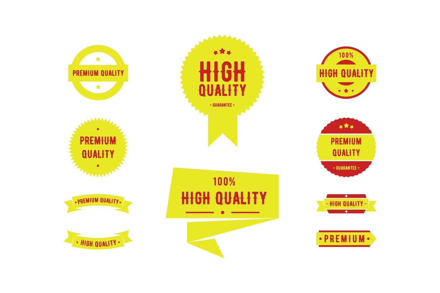 hoge kwaliteit, premium productbadge, label vector