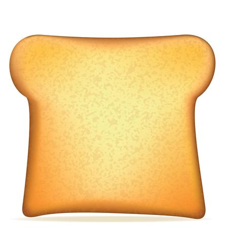 toast vectorillustratie vector