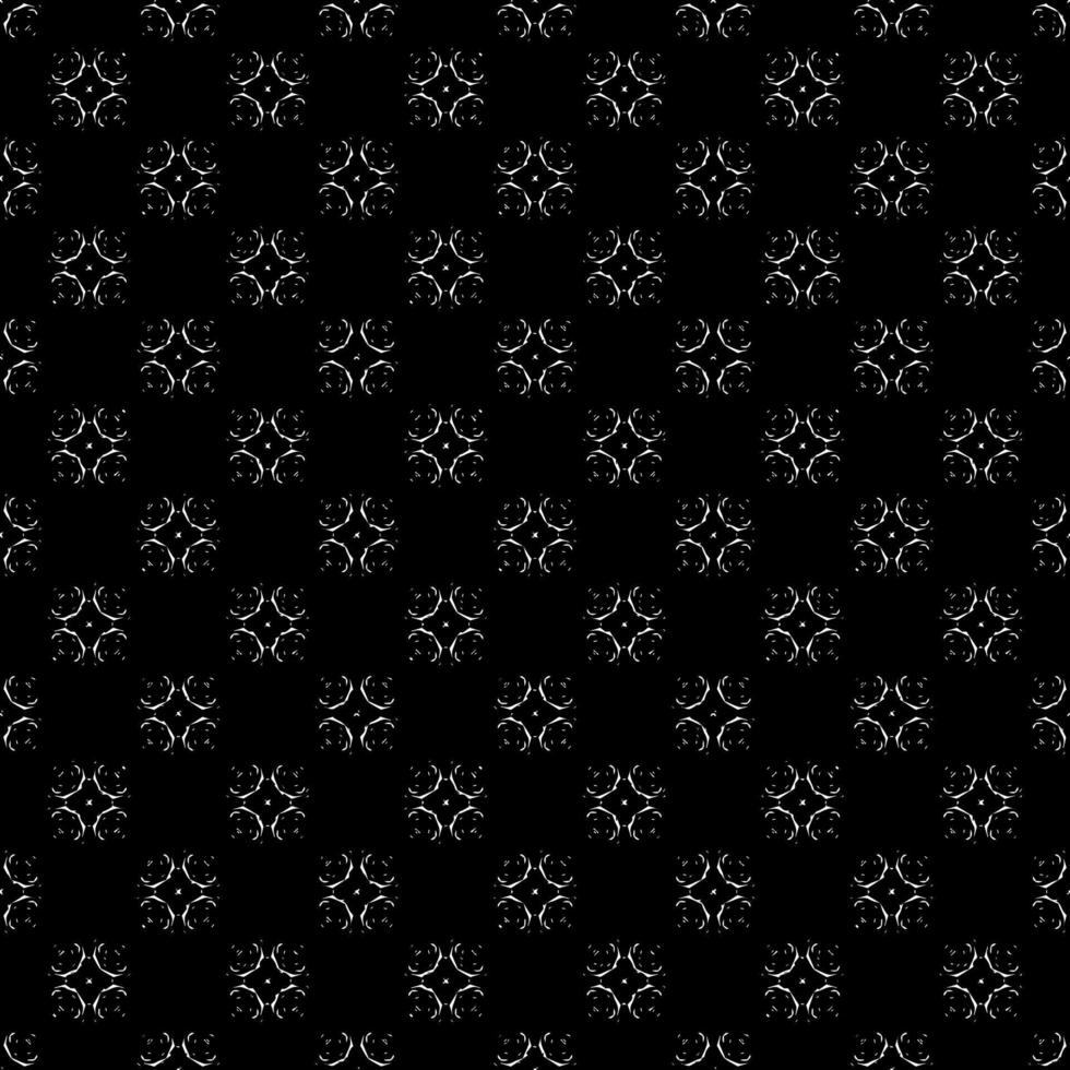 zwart-wit naadloze patroon textuur. grijswaarden sier grafisch ontwerp. mozaïek ornamenten. patroon sjabloon. vectorillustratie. eps10. vector