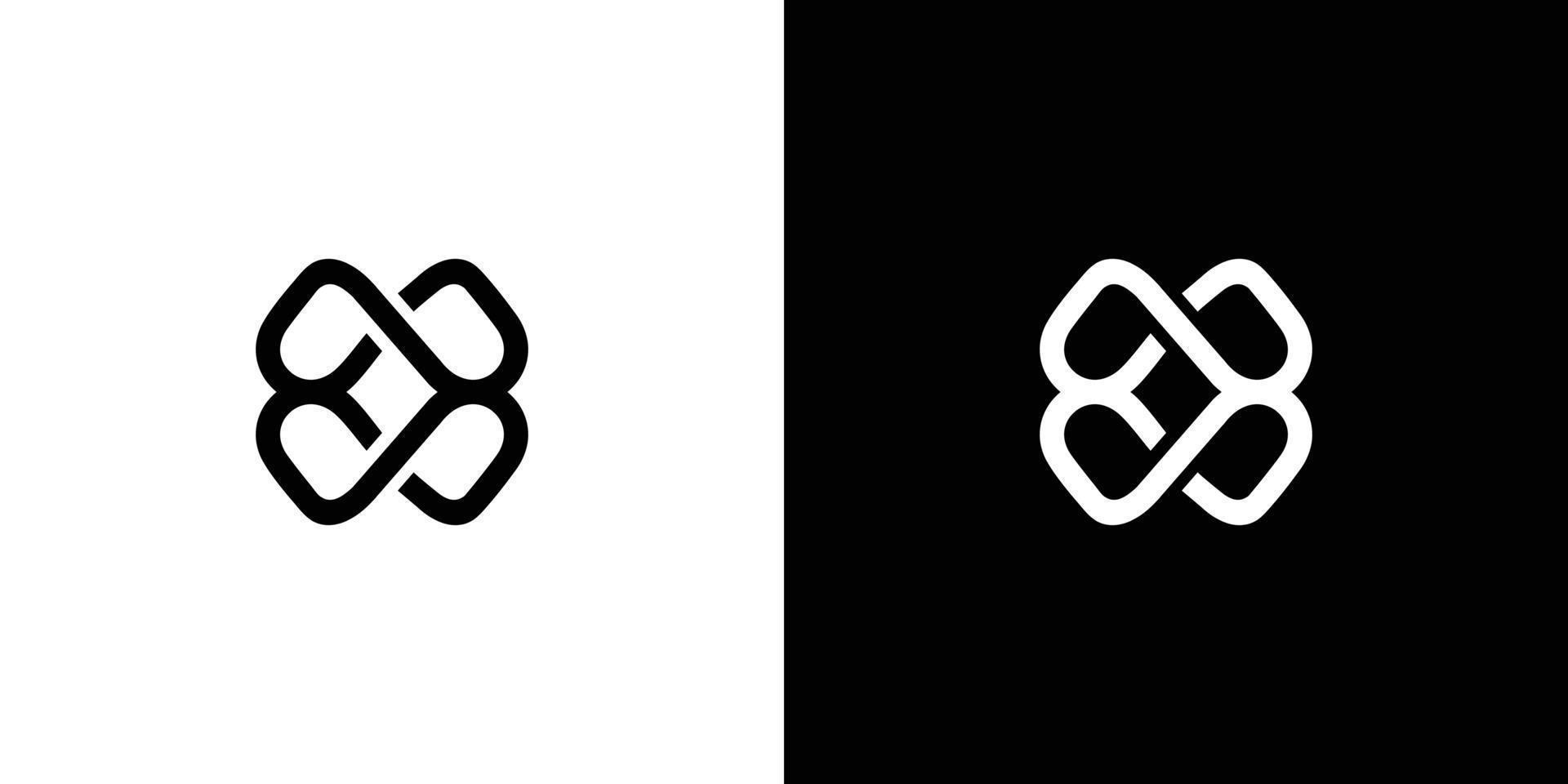 modern en elegant mw initialen logo-ontwerp vector