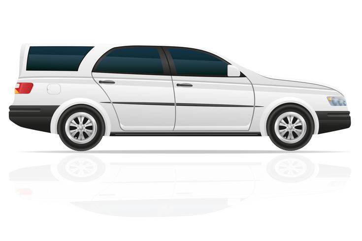 auto touring vectorillustratie vector