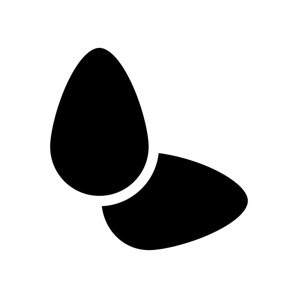 ei pictogram glyph-stijl vector