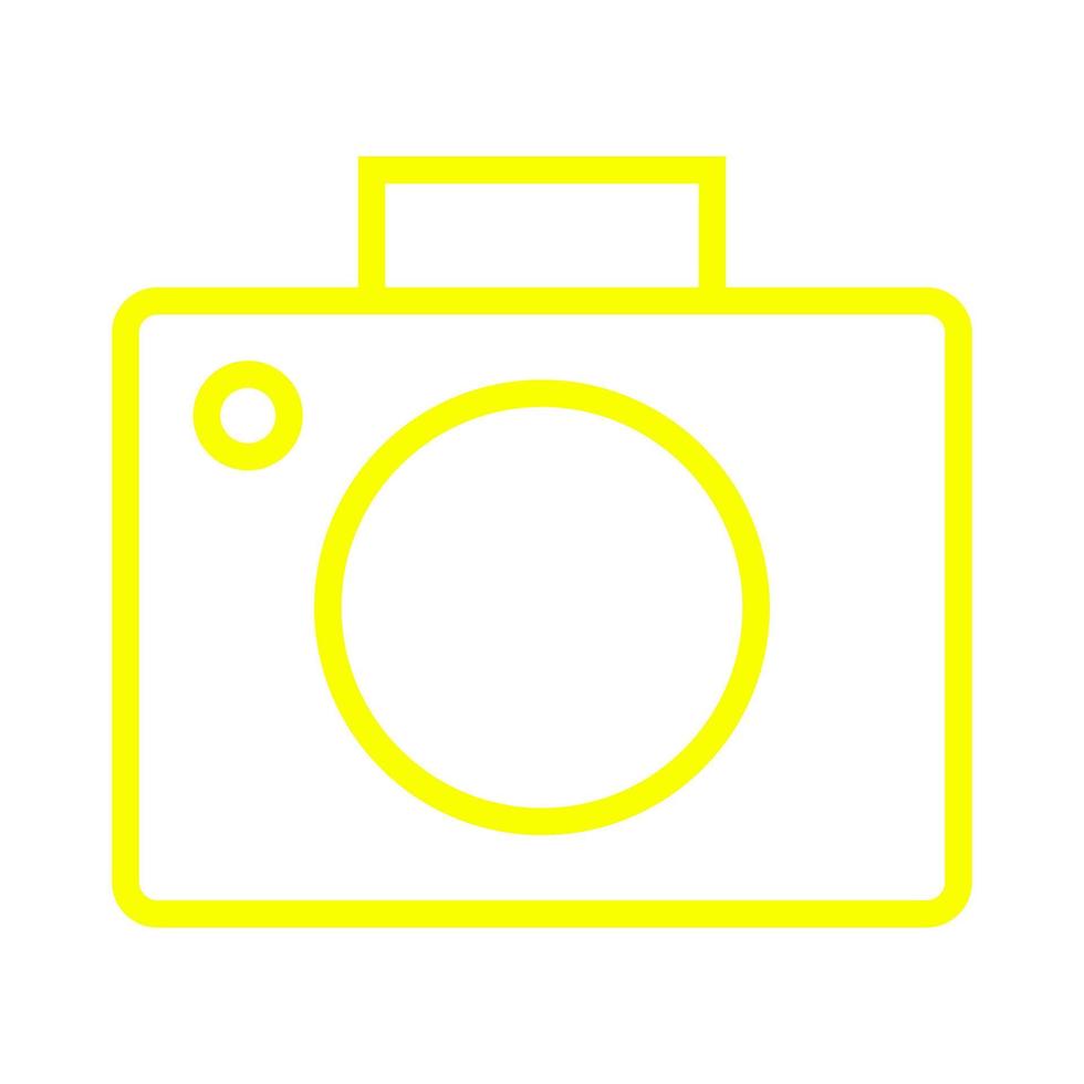 fotocamera op witte achtergrond vector
