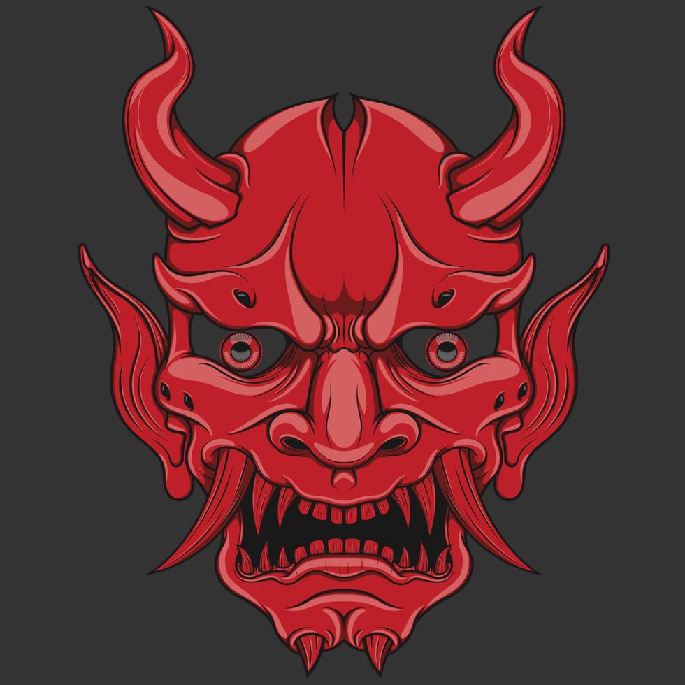 oni japanse demonenhuid vector