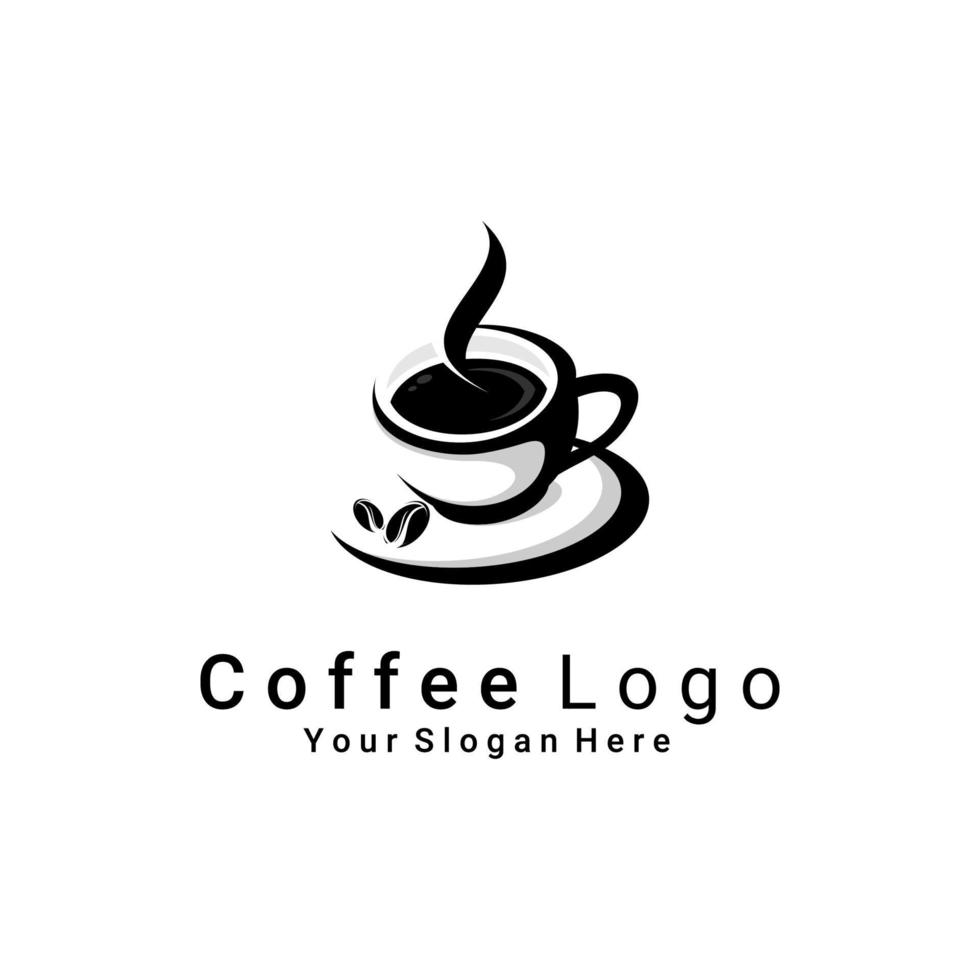 logo café koffie vector