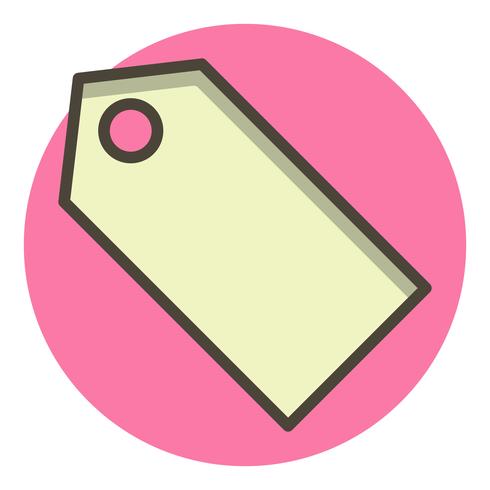 Tag Icon Design vector