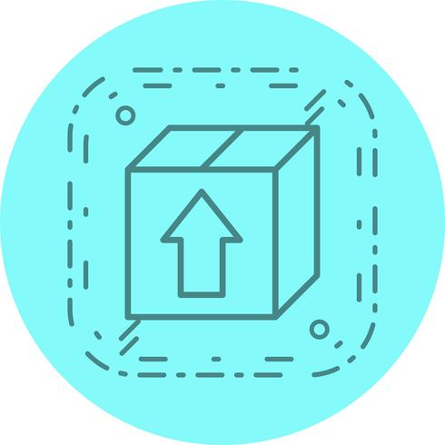 Pakket pictogram ontwerp vector