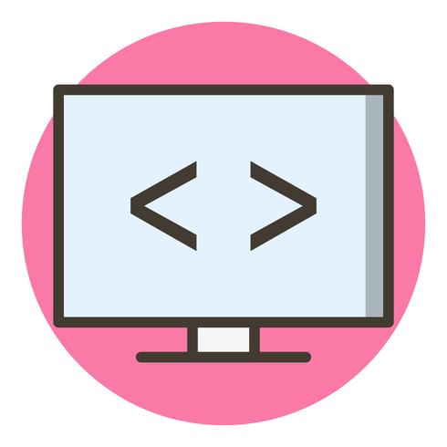 Code optimalisatie Icon Design vector