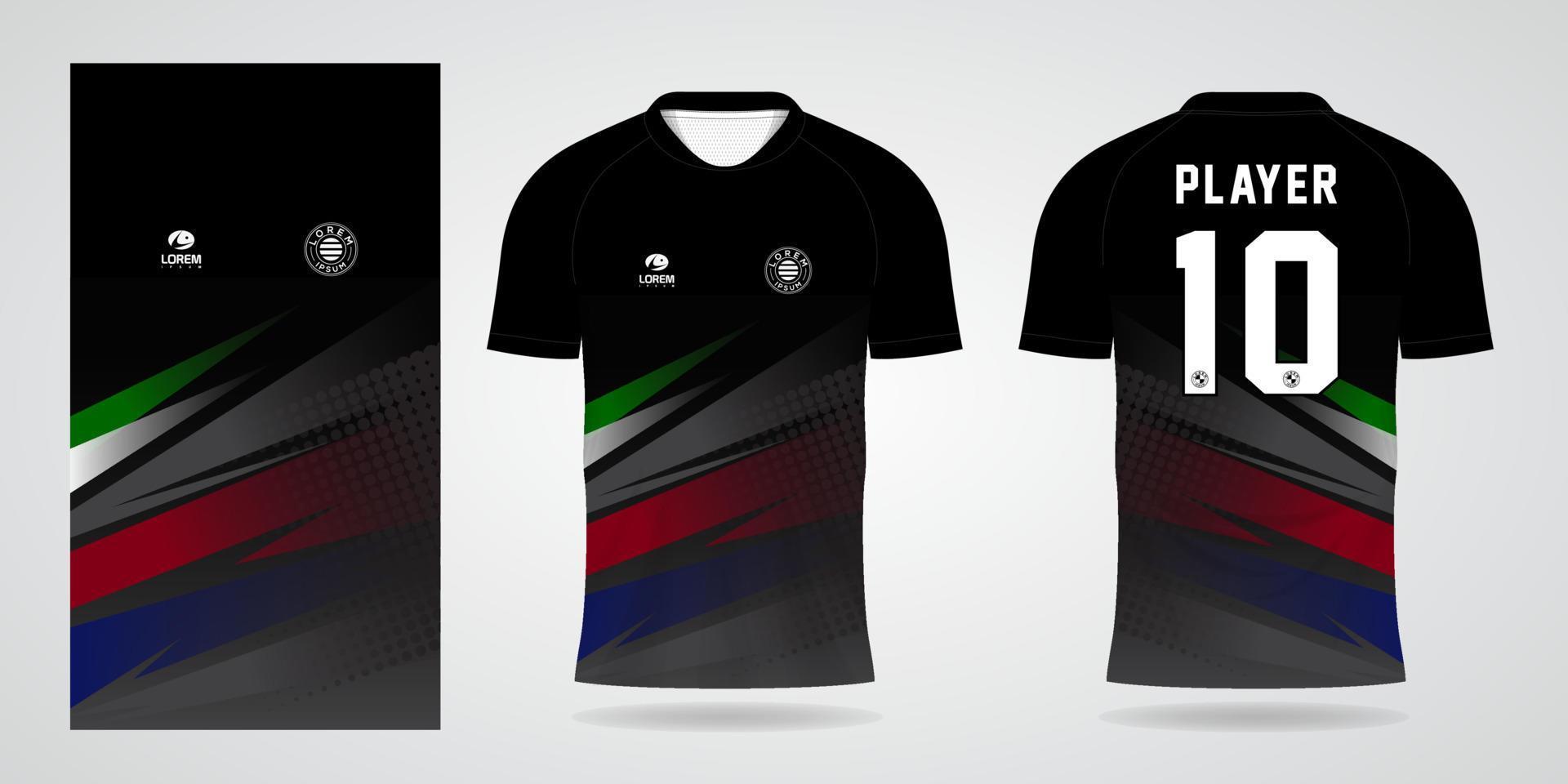 sportshirt jersey ontwerpsjabloon vector