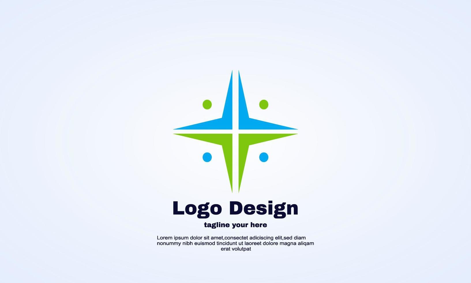 vector bescherming gezond logo ontwerpsjabloon