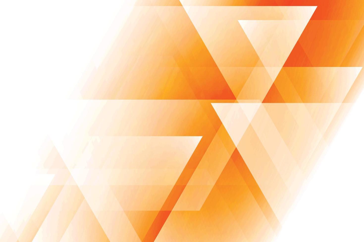 abstracte oranje en witte kleur achtergrond met geometrische vorm. vectorillustratie. vector