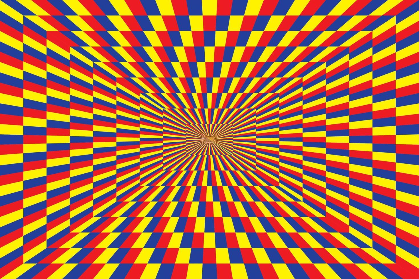 primaire kleuren achtergrond, blauw, rood en geel met geometrische vorm. vectorillustratie. vector